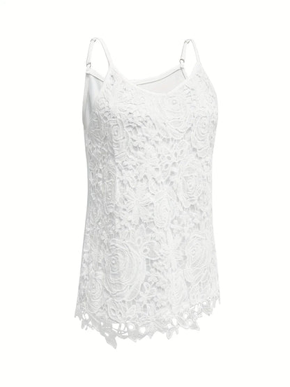 Top Juniana En Dentelle Sans Manches