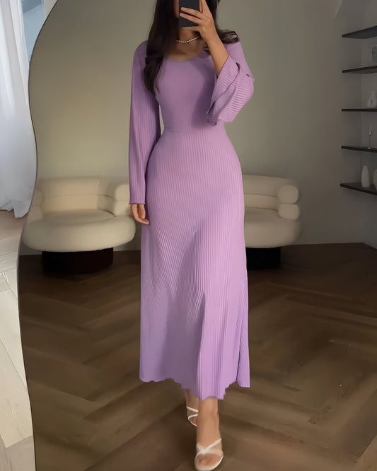 SOFIA™ | Robe Maxi Tricotée Élégante