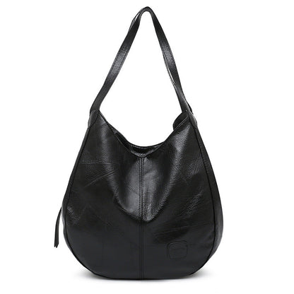 Sac fourre tout en cuir vieilli
