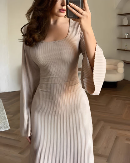 SOFIA™ | Robe Maxi Tricotée Élégante