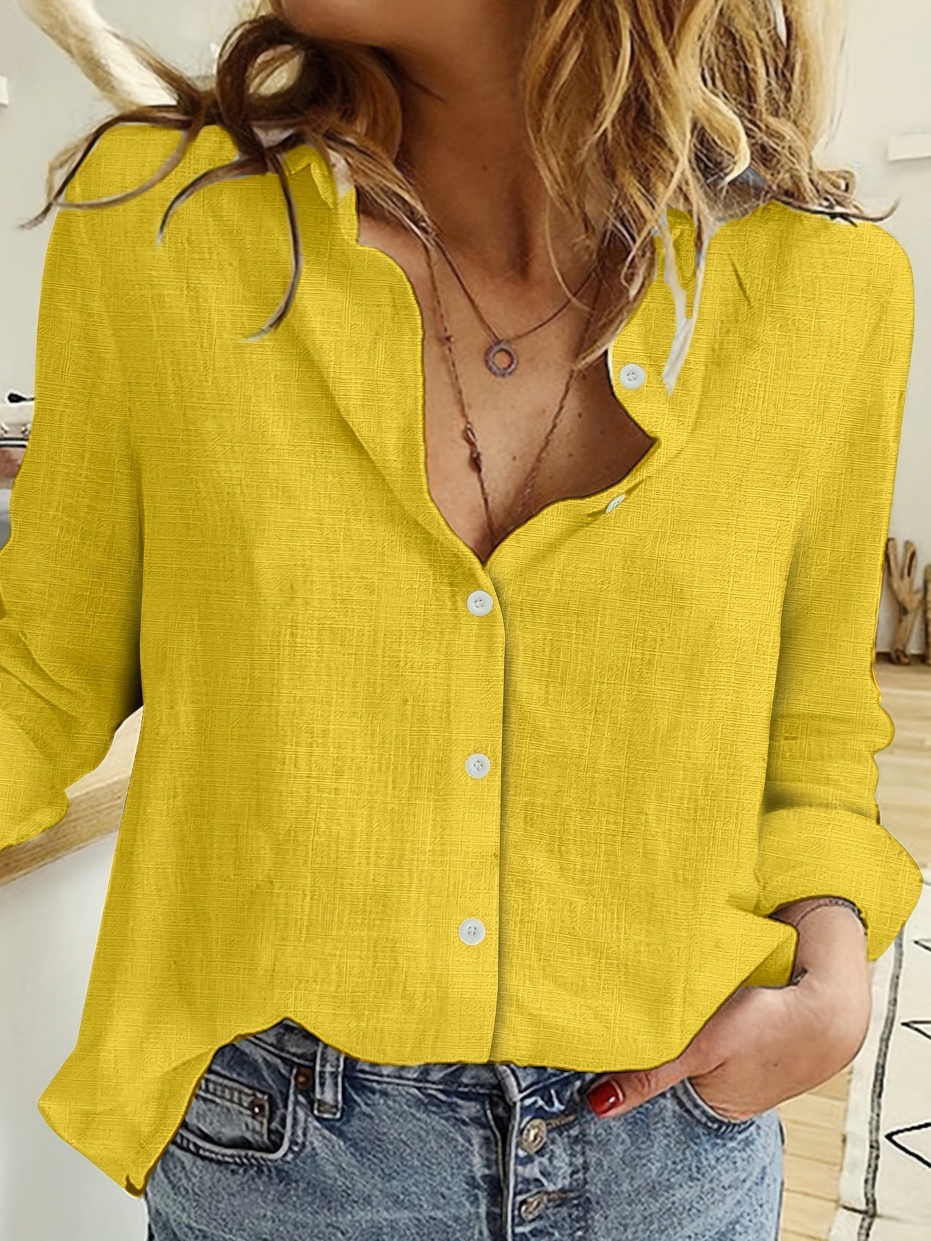 LEANNA – BLOUSE LÉGÈRE EN LIN