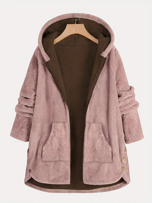 Amona™ | Manteau Peluche à Capuche