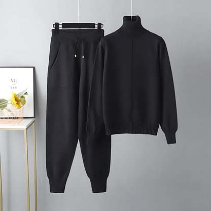 Avril™ | Ensemble Col Rolled Élégant et Confortable