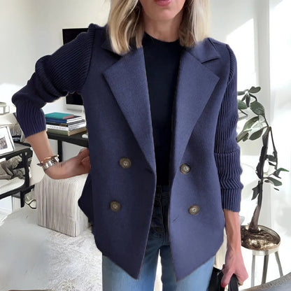 Blazer en velours côtelé