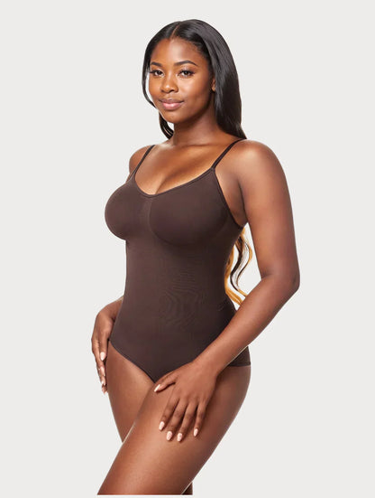 Body ajusté extensible élégant pour femme, style quotidien