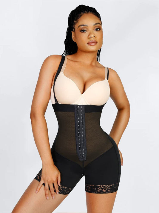 Souka® – Bodysuit en dentelle sculptant avec maintien ferme et galbe naturel