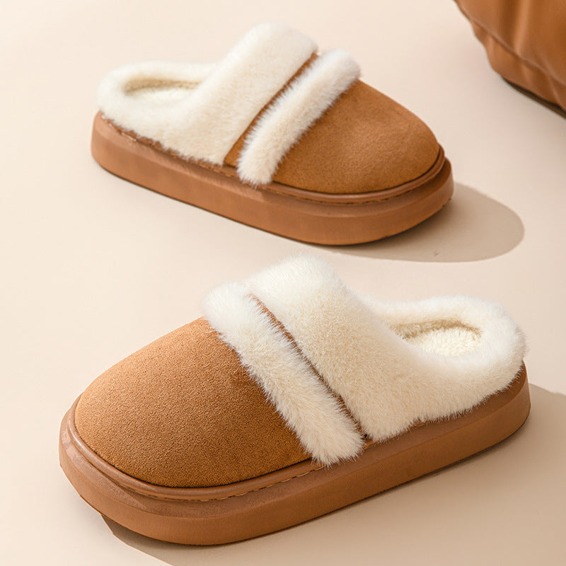 Chaussons d’Hiver Fourrés