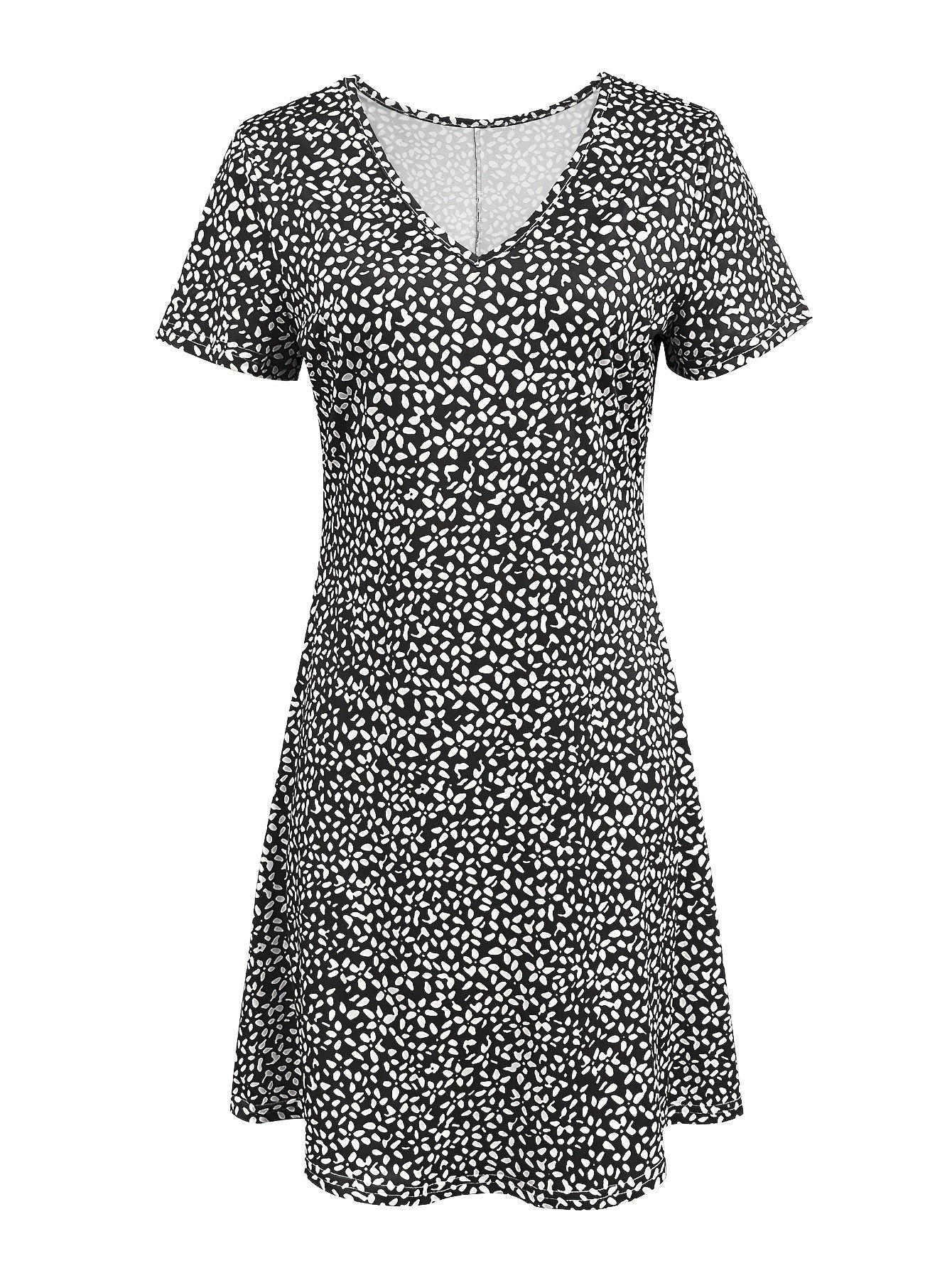 Capin™ | Robe Décontractée à Imprimé Floral
