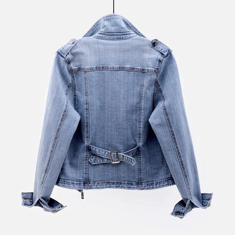 Veste en jean classique au style fusion intemporel