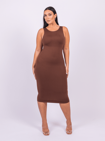 Caprice - Shaper Maxi Jurk U-Back