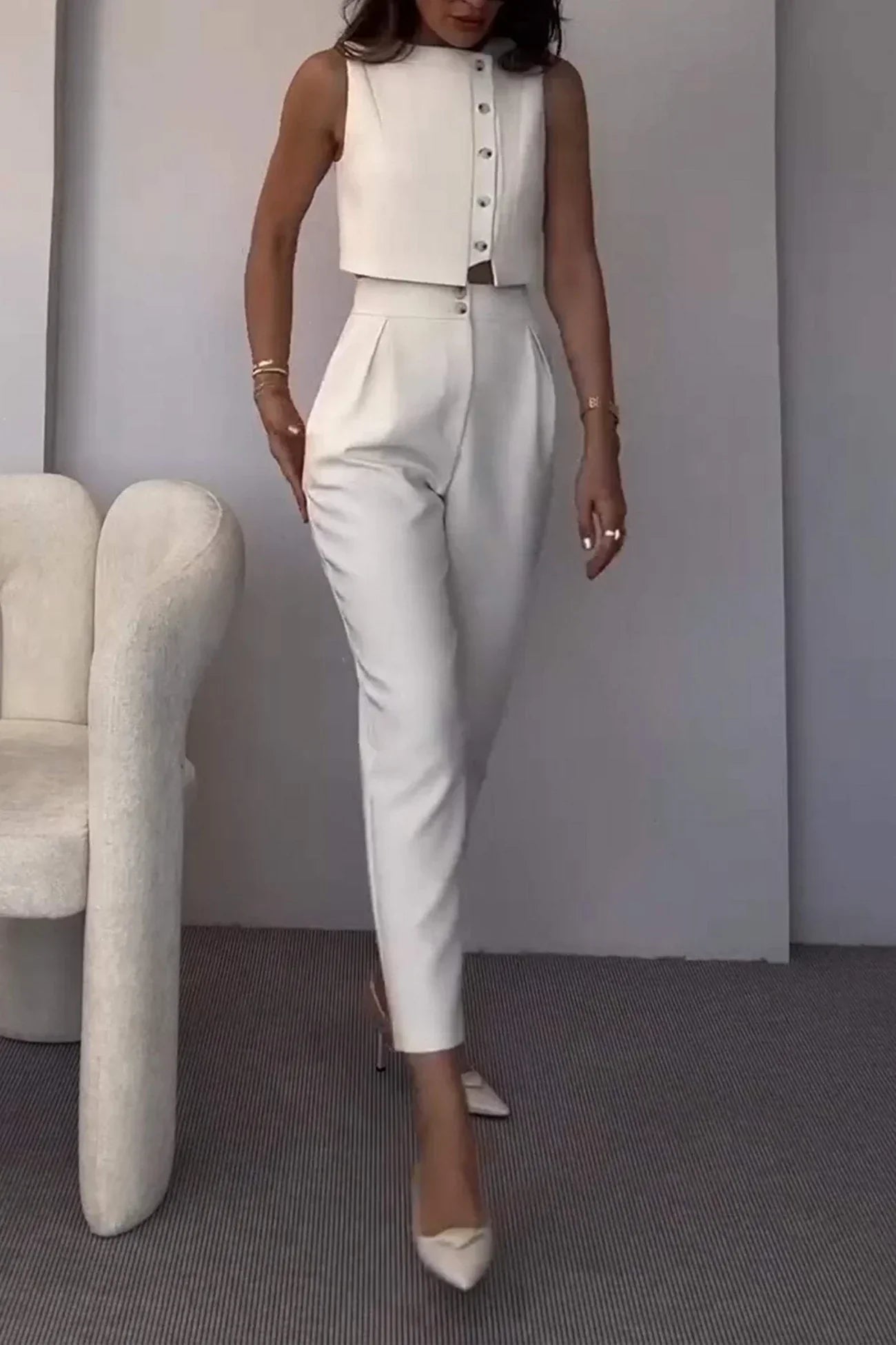 Blazer Ajusté Élégant pour un Style de Bureau Chic