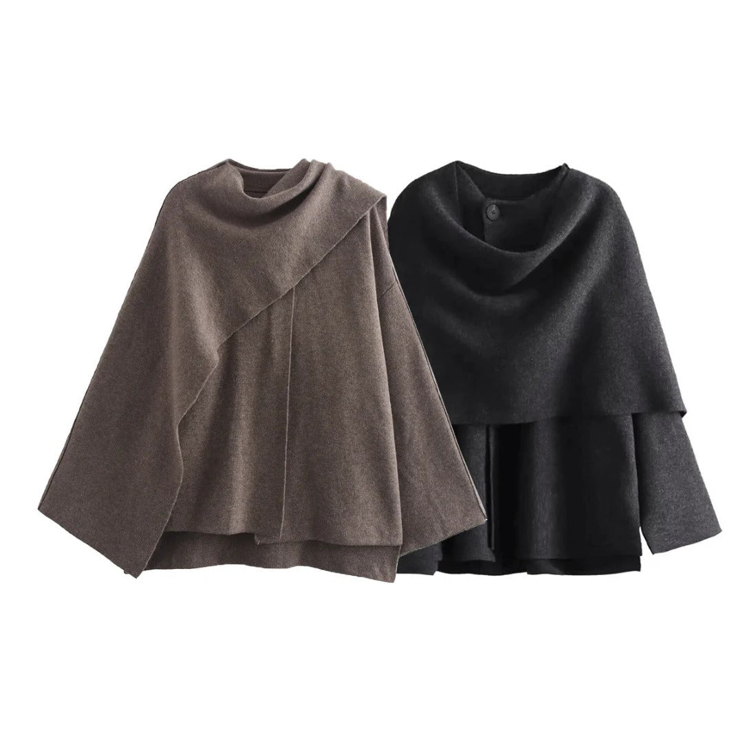 Pull tricoté chic et confortable pour femmes