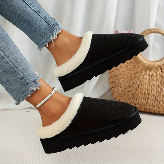 Chaussons Femme Douillets en Polaire, Faciles à Enfiler