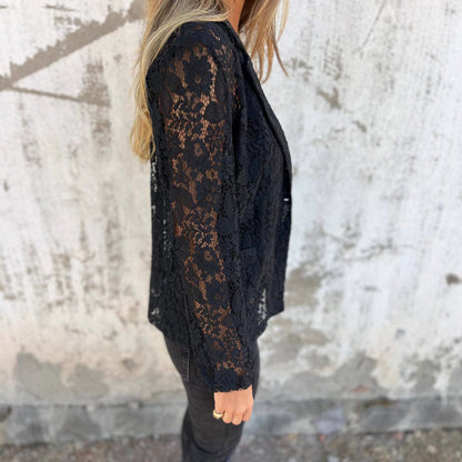 Chemise Dentelle Élégante Femme