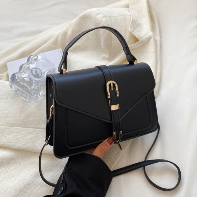 Sac à main en cuir lisse