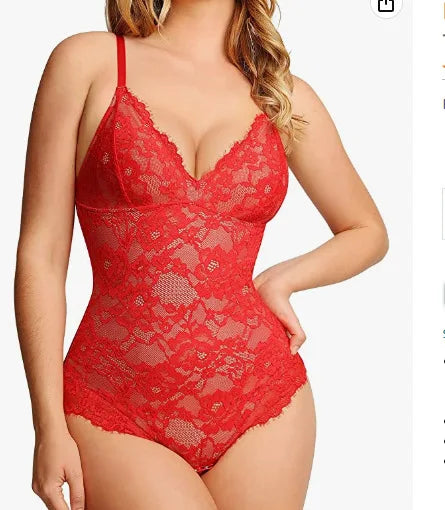 Corset Gainant en Dentelle pour Femme