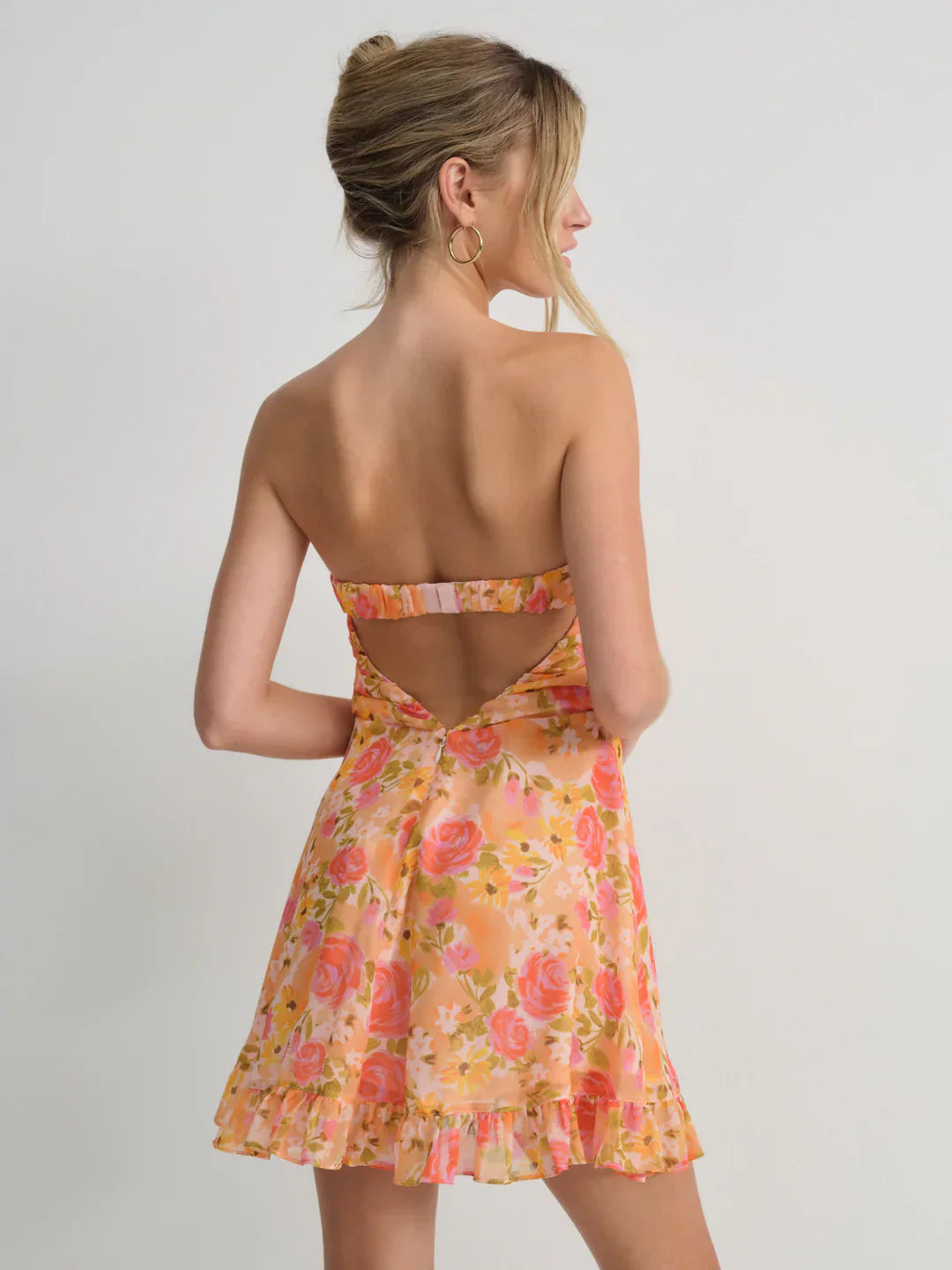 Robe maxi bohème fleurie fluide pour ambiance estivale