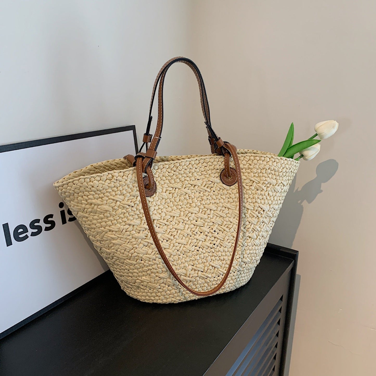 Sac fourre tout en fibre naturelle