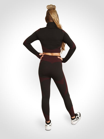 Chelsea - Sport Set Met Ritssluiting En Hoge Taille Legging