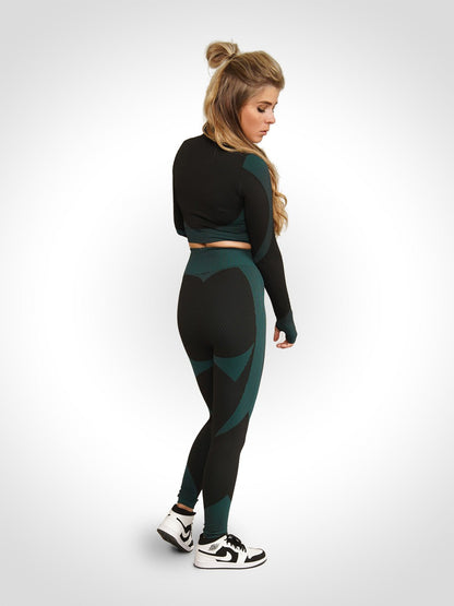 Chelsea - Sport Set Met Ritssluiting En Hoge Taille Legging
