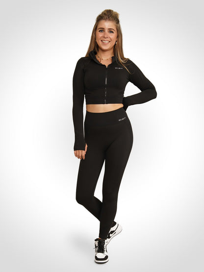 Chelsea - Sport Set Met Ritssluiting En Hoge Taille Legging