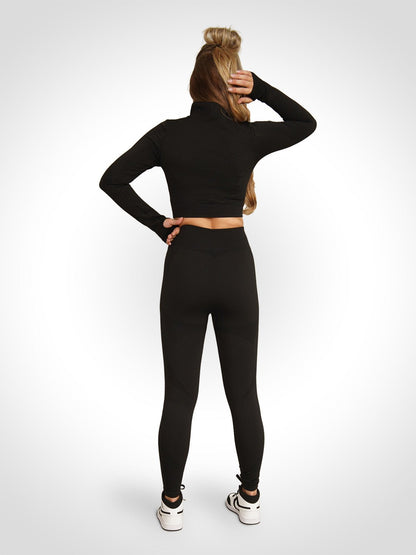Chelsea - Sport Set Met Ritssluiting En Hoge Taille Legging