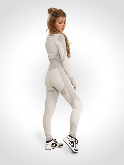 Chelsea - Sport Set Met Ritssluiting En Hoge Taille Legging