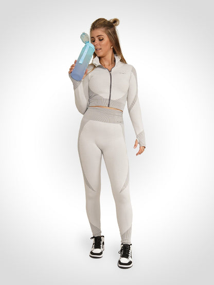 Chelsea - Sport Set Met Ritssluiting En Hoge Taille Legging