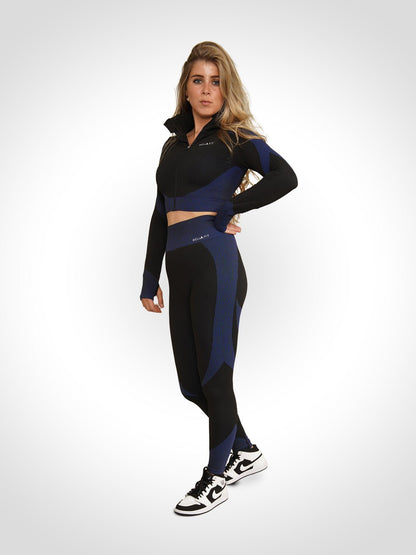 Chelsea - Sport Set Met Ritssluiting En Hoge Taille Legging