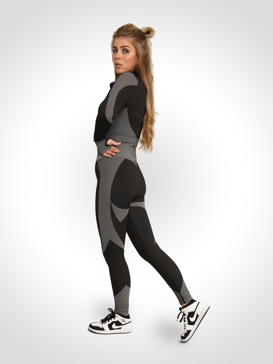 Chelsea - Sport Set Met Ritssluiting En Hoge Taille Legging