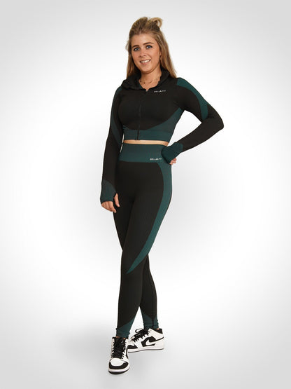 Chelsea - Sport Set Met Ritssluiting En Hoge Taille Legging