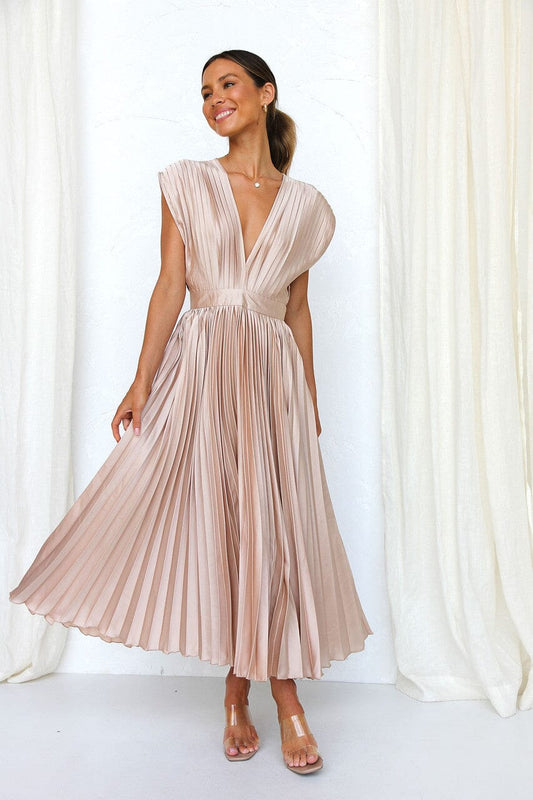 Solenne™ - Robe Midi Élégante
