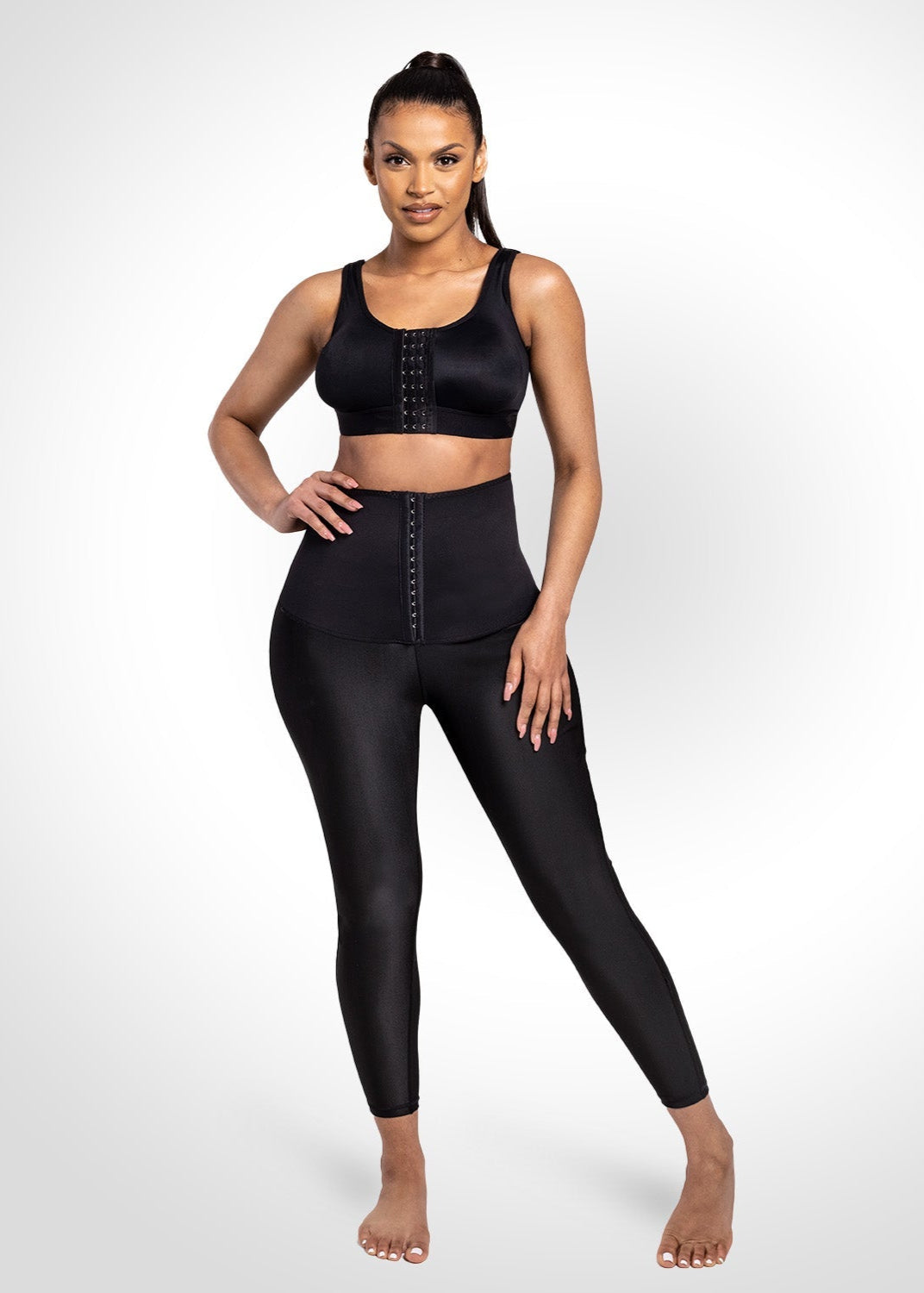 Claire - Legging Met Zweetband En Corset