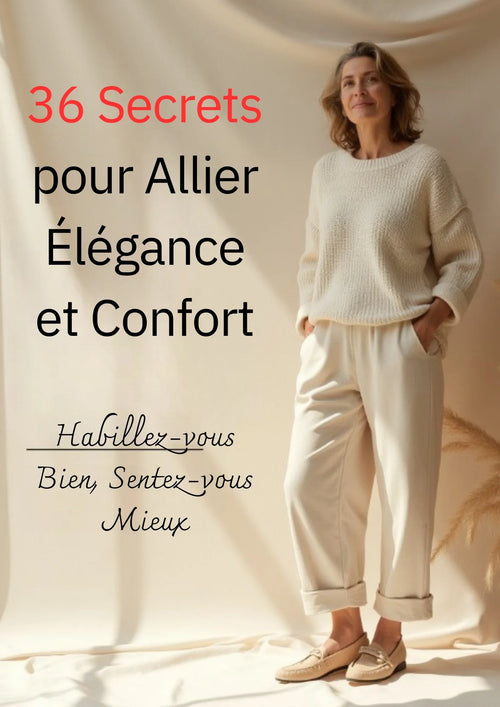 🎁 eBook Gratuit | 36 Secrets pour Allier Élégance et Confort