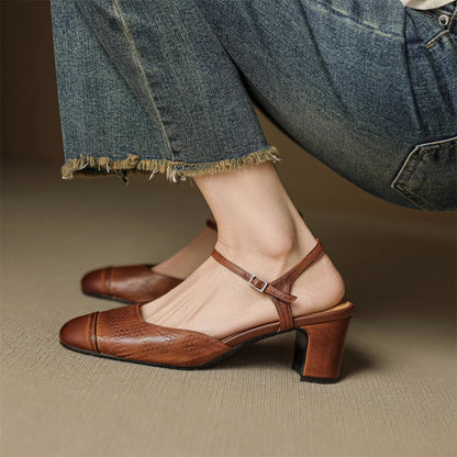 Sandales de luxe confort classique toute la journée