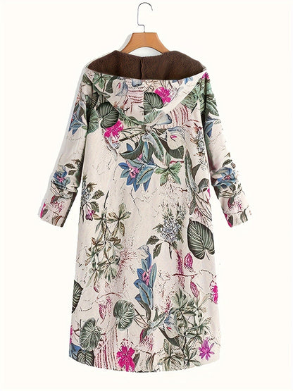 Flora™ | Manteau Long Floral