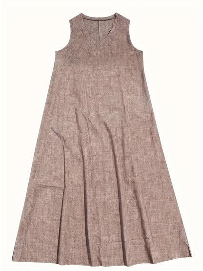Sophie™ | Robe Longue Élégante en Coton