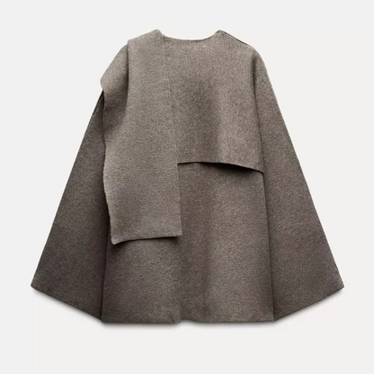 Manteau d'hiver à couches douillet pour femme