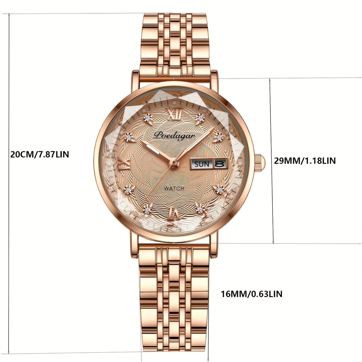 Élise™ | Montre à Quartz Élégante pour Femmes