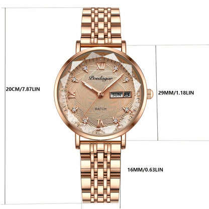Élise™ | Montre à Quartz Élégante pour Femmes