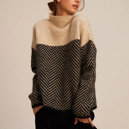 Seraphina™ | Pull Roulé Élégant et Confortable