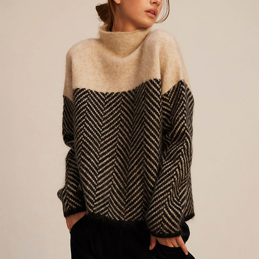 Seraphina™ | Pull Roulé Élégant et Confortable