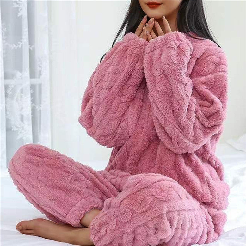 Pyjama en polaire douillette pour femmes