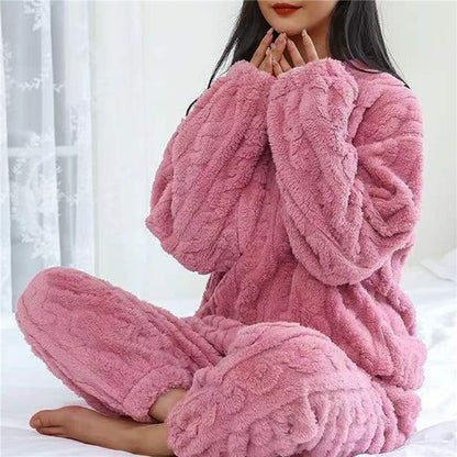 Pyjama en polaire douillette pour femmes