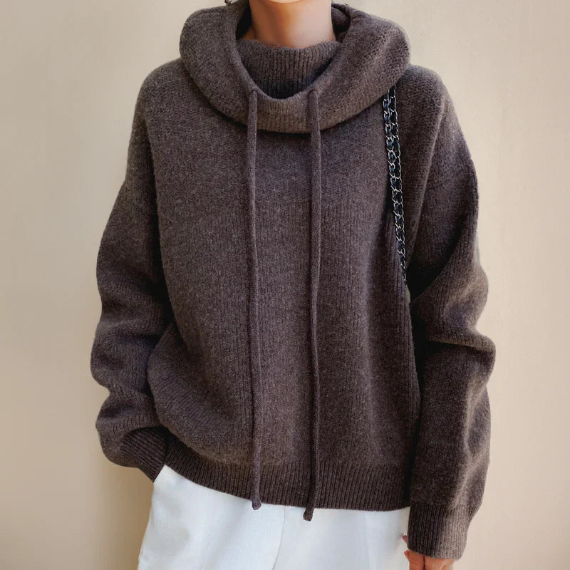 Agathe™ | Pull à Capuche Oversize En Laine
