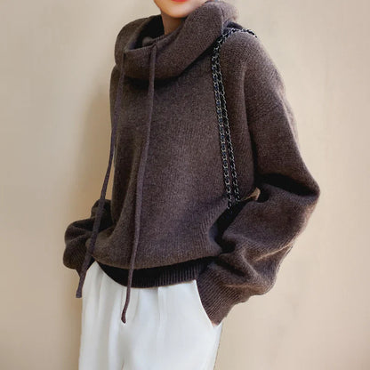Agathe™ | Pull à Capuche Oversize En Laine