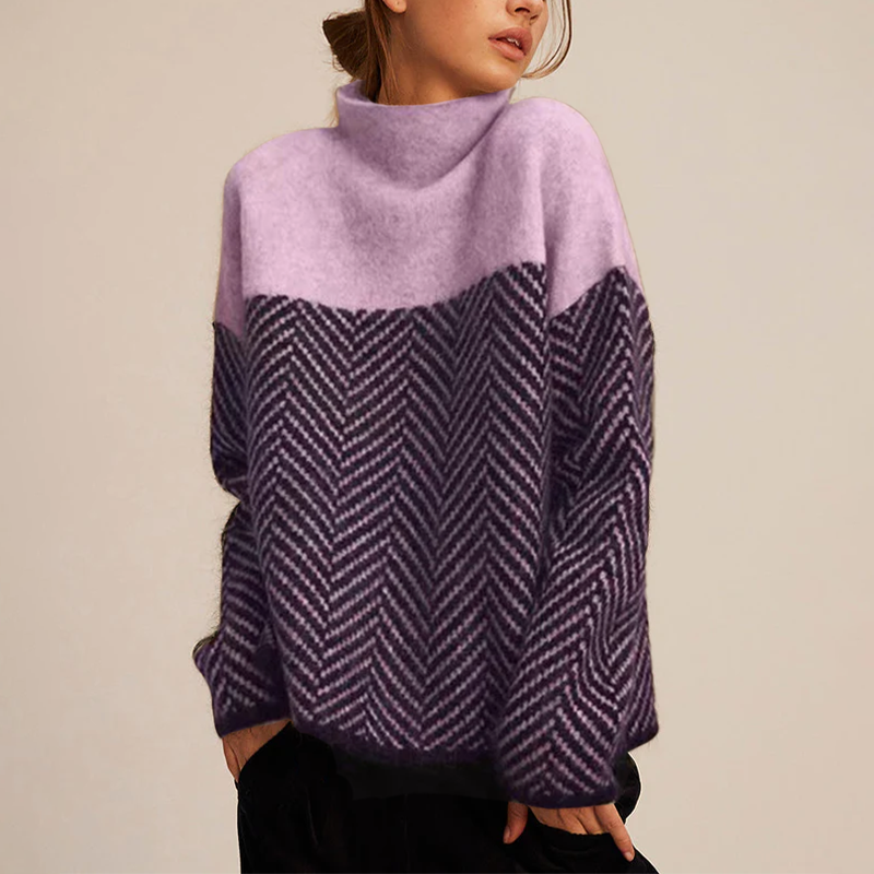 Seraphina™ | Pull Roulé Élégant et Confortable