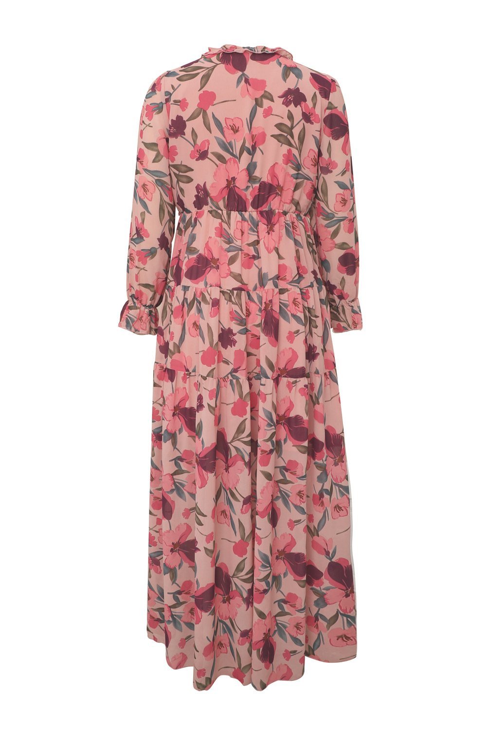 Pauline Laurent® | Robe maxi imprimée avec décolleté en V