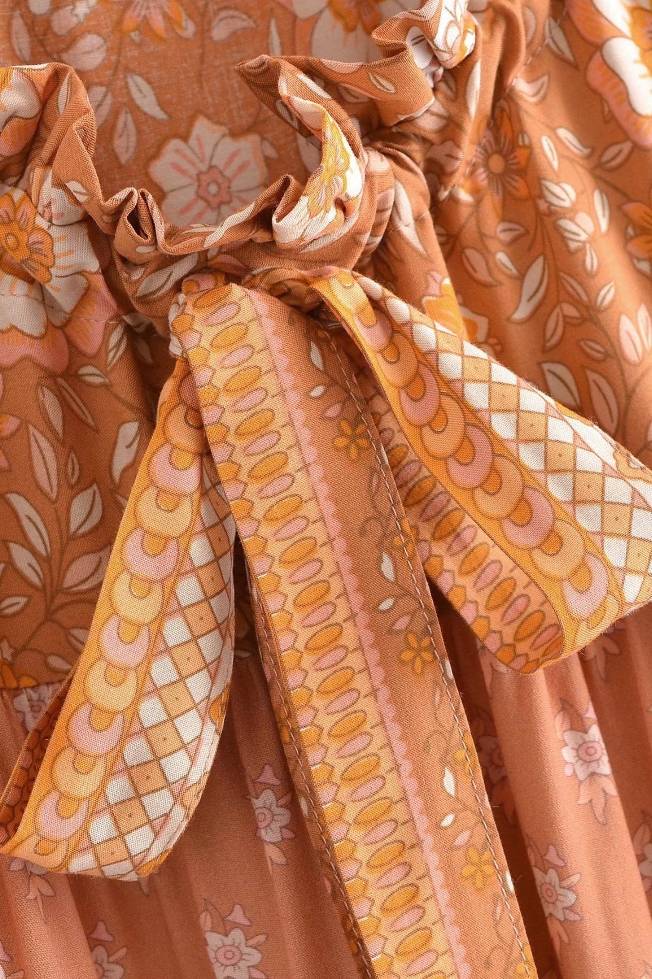 Pauline Laurent® | Robe maxi plissée