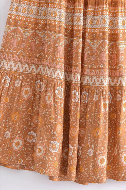 Pauline Laurent® | Robe maxi plissée